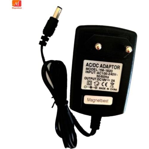 18V 2A AC 100V-240V Converter Adapter To DC 18V 2A 2000mA Power Supply Charger EU US Plug 5.5mm x 2.1-2.5mm