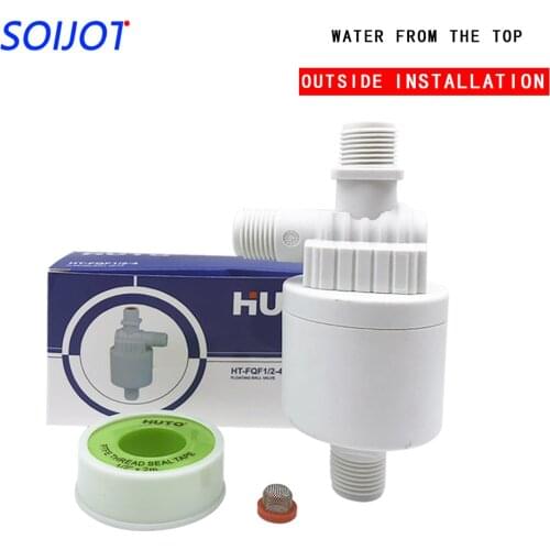 Automatic Water Level Control Valve Tower Tank Floating Ball Valve installed outside the tank HT-FQF1/2-4 1/2" 3/4" 1"