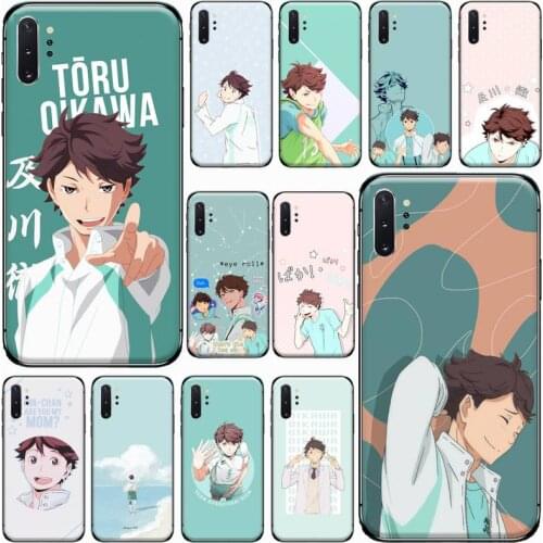 Krajews Oikawa Tooru Haikyuu Phone Cases For Samsung Galaxy S8 S9 S10 Plus S10E Note 3 4 5 6 7 8 9 10 Pro Lite cover