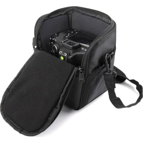 DSLR Camera Bag Photo Case For Canon 750D 1300D 700D 200D 77D 650D T7I T6i Panasonic Lumix FZ85 FZ83 FZ82 FZ80 DC-FZ85 Lens Case