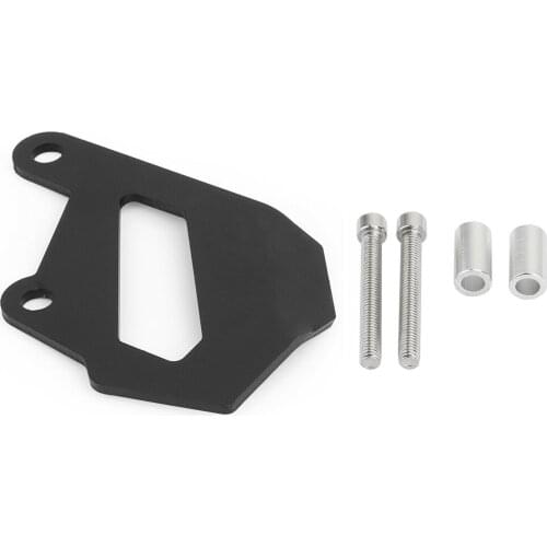 Black / Silver Rear Brake Caliper Guard Protector Motorcycle For BMW R 1200GS LC R1200RS 2013-2016