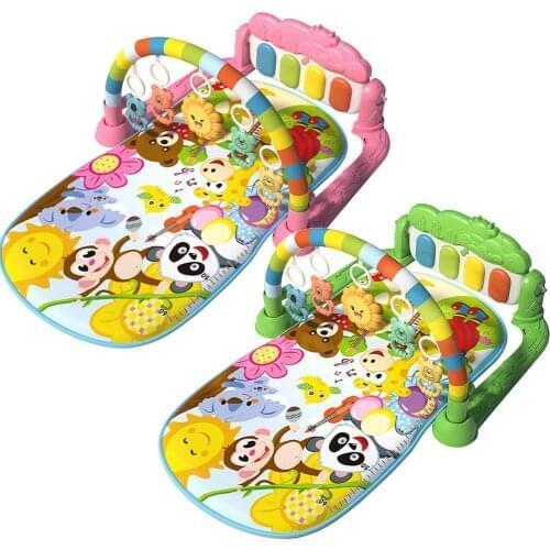 Baby Music Play Mats Piano Gym Newborn Toys Infant Playmat Learning Education Toys 0 12 Months Crawling Mat Carpet