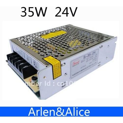 35W 24V 1.5A Single Output Switching power supply for LED Strip light