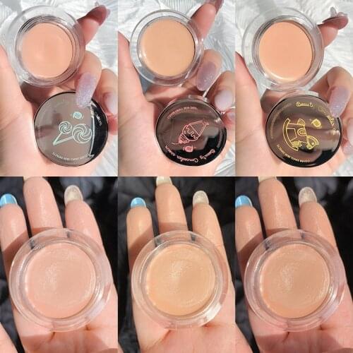 Xixi face makeup concealer cream beige natural full cover pores black eye circle brighten skin long lasting women cosmetic AC320
