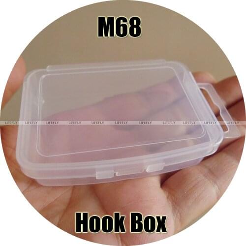 M68, 30 Plastic Boxes, Fishing Hooks Boxes, Small Box, Hook Box, Wholesale, Fishing