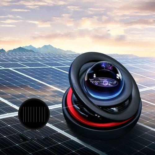 Solar Magnetic Levitation Car Rotating Ornaments Car Decoration Solar System Figurines Decoration Accessories Creative Gift