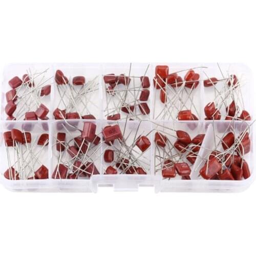 100Pcs/lot Ceramic capacitor Assortment Kit 10nF-470nF Ceramic capacitors set 10value
