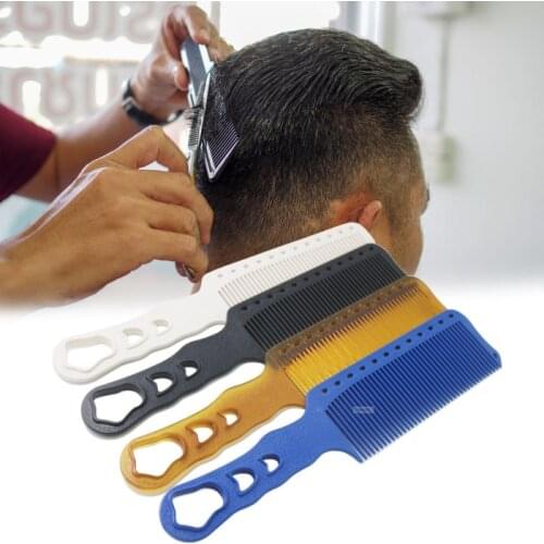 1pc Hairdresser comb salon Barber hair comb crew cut bob cut mohawk design hair styling tools