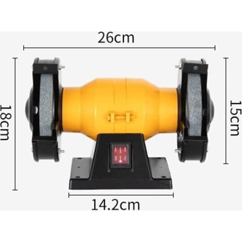 Grinding Wheel Machine Desktop Household Small Polishing Machine Electric Knife Grinding Machine Vertical Sand Wheel Machine