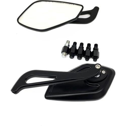 Universal 8mm 10mm Motorcycle Mirror Scooter E-Bike Rearview Mirrors Electrombile Back Side Convex Mirror
