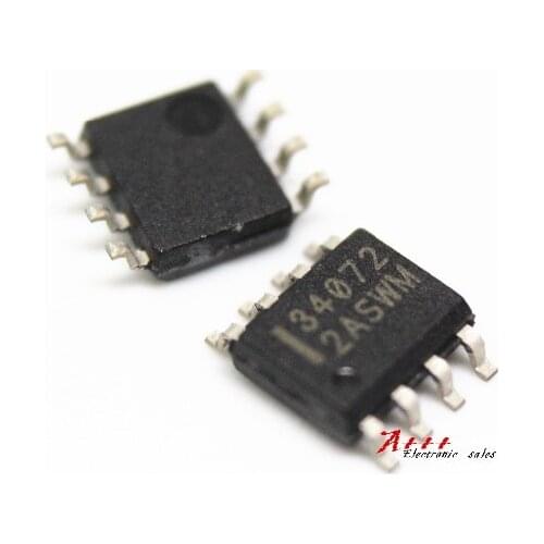 100PCS MC34072DR2G 34072 MC34072 SOP Linear Instrumentation Operation Buffer Amplifier