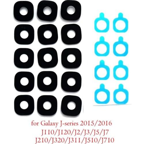 10x Original Back Rear Camera Glass Lens for samsung Galaxy J1 J2 J3 J5 J7 2015 2016 J1 Ace J2 j3 J5 j7 J310 j510 J710 J110