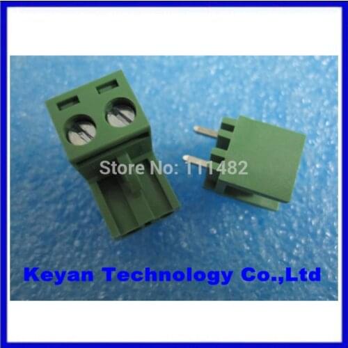 20pcs = 10pair , 2Pin 5.08mm Terminal Block Connector Integrated Circuits