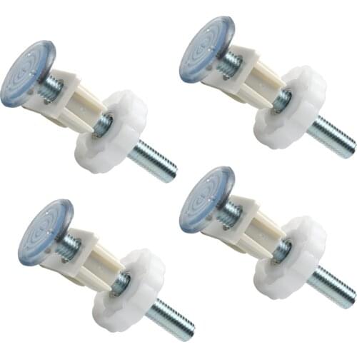 4pcs M10 Stair Railing Pressure Baby Gate Durable Threaded Spindle Rods Easy Install Accessories Hardware Replacement Parts