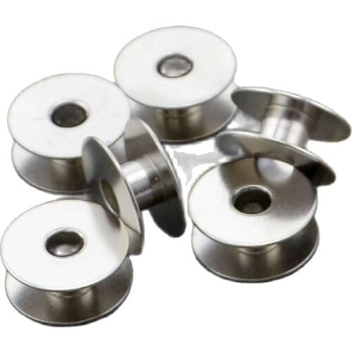 5PCS Sewing Maching Metal Bobbins Wire Reel Bobbins Spool for 1600P Series ,Juki TL Series DIY Tools Metal Bobbins Spool