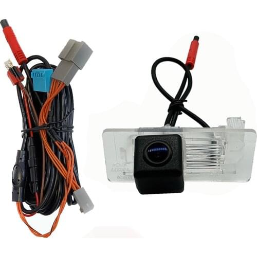 RCD330 Car Rear View Dynamic Trajectory Camera For MQB PQ MIB Skoda Superb Yeti Fabia Kodiaq Octavia Rapid Roomster/VW Passat