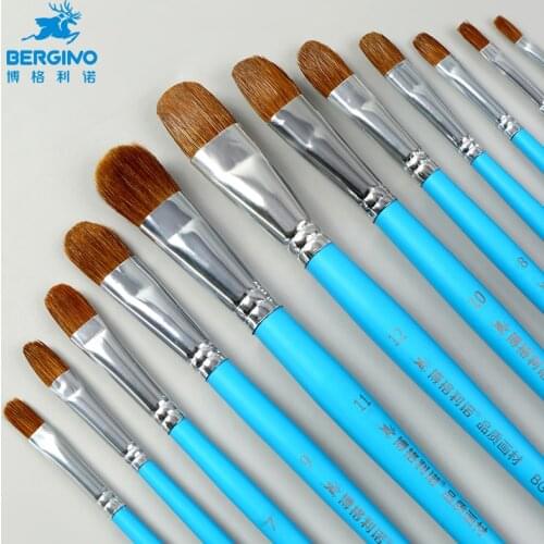 Boglino water chalk paint set watercolor beginner art color paint pen acrylic paint special painting brush bristles art supplies