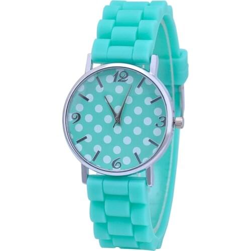 Classic Stripe Silicone Women Watch simple style wrist watch Silicone Rubber casual dress Girl Relogio masculino 2020 clock