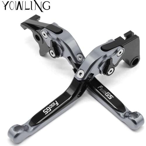 For BMW F650GS F650 GS 2000 2001 2002 2003 2004 2005 Accessories Folding Extendable CNC Motorcycle Brake Clutch Lever