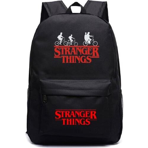 Stranger Things Travel Backpack Kids Beautiful Rucksack New Pattern Boys Girls Teens School Mochila Laptop Bags for Men Women