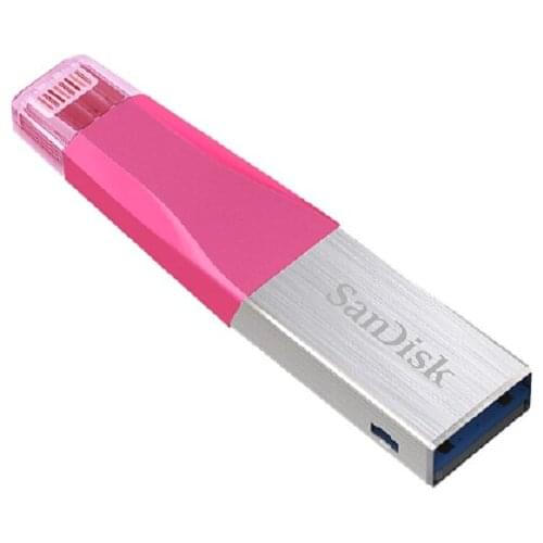 Sandisk iXPAND USB 3.0 OTG Flash Drive128GB U Disk Lightning to Metal Pen For iPhone iPad iPod Memory Stick