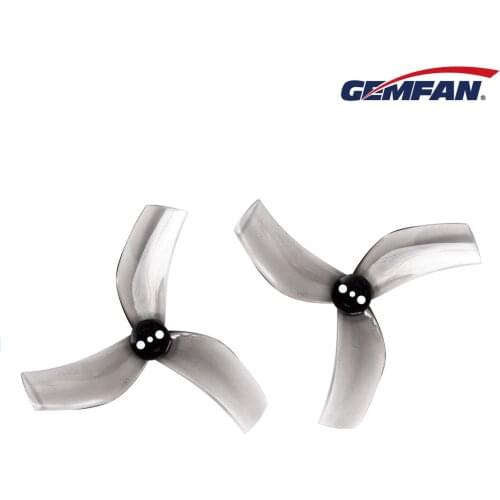 Gemfan 20pcs 3-Blade Gemfan D63mm CCW/CW propeller for 1105-1108 Brushless motor RC Drone airplane parts