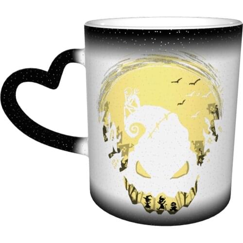 Halloween Mug Ceramic Chat Mug The Changes Color Wholesale Vintage Cups