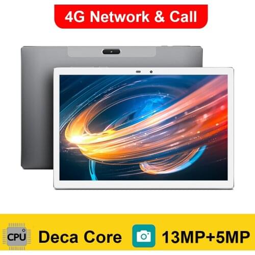 2021 Upgraded 4G Phone Call Tablet 10.1 Inch Android Tablet for GPS Kids Cheap Tablet 10.1 MT6797 Helio 10 Core 1920*1200 16:10