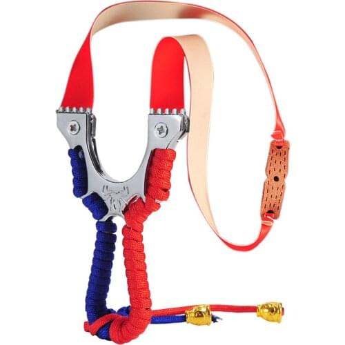 Spider Sling Shooter Flat Leather Portable Shooter, Used To Train Paintball Target Slingshot Outdoor Slingshot Toy Hunting