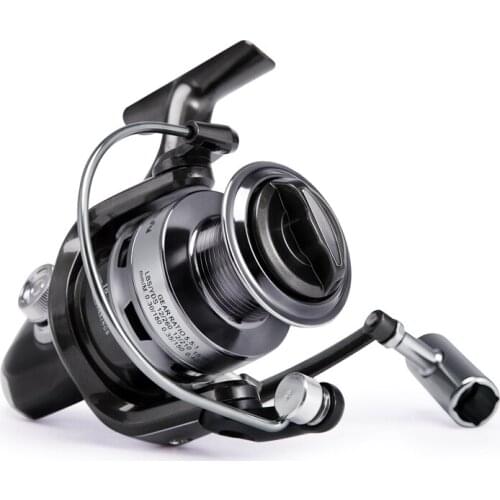 Fishing Spinning Reel Spinning Reel 5.5:1 Fishing Reel 13KG Max Drag Power Wheel Long Casting Fishing Feeder 500-7000
