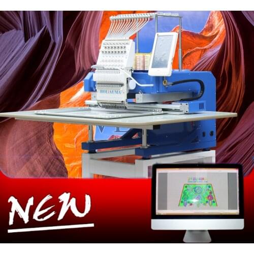 China 10 years service ! Single Head computer happy cap embroidery machine china factory DAHOA computerized system