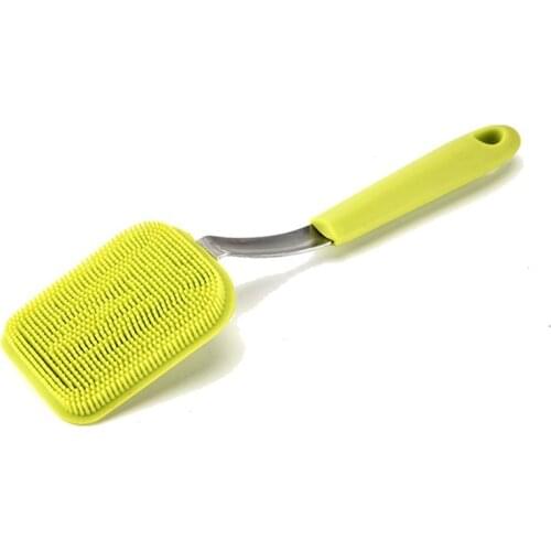 Magic Cleaning Brush Multifunction Kitchen Cleaning Brush Long Handle Silicone Pot Dish Washing Brush Easy to clean Brushes 35
