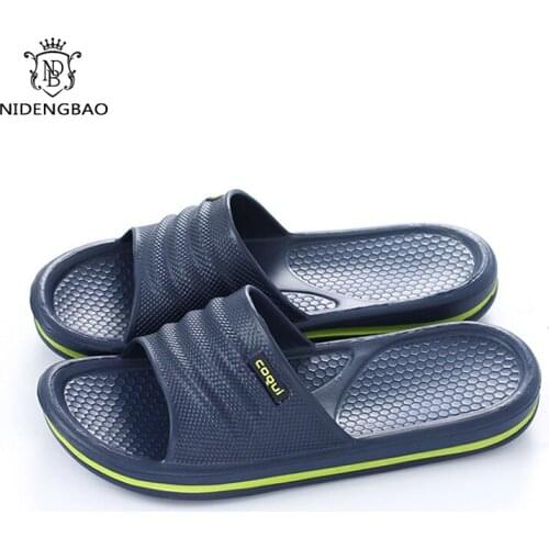 Slippers For Home Summer Cool Men Slippers Unisex Flip Flops Pvc Breathable Couple Slippers Platform Outdoors Women Slides