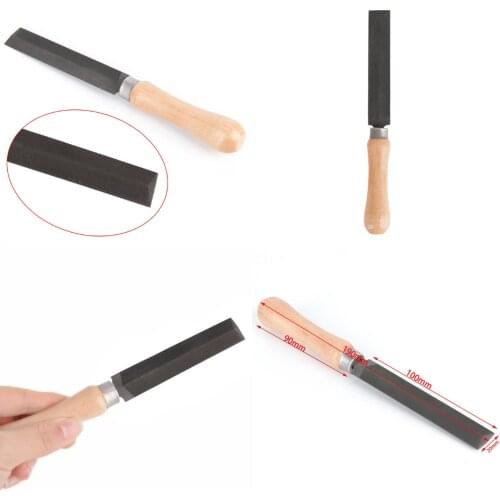 High Quality 19 cm Nut Saddle Slot Filing Repair Tool Electric Acoustic Guitar Bass Nut Rhombus File Luthier Tool