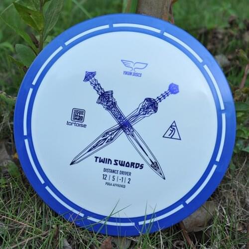 YIKUN PUTT AND APPROACH DISC golf Flying Discs Outdoor Play Toy Sport for Juniors beach disc beach games- TWIN SWORDS