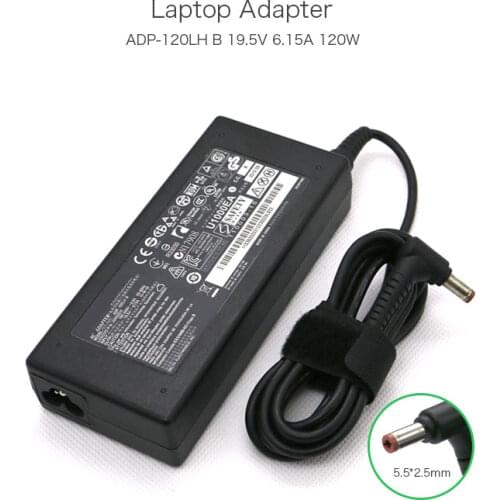 19.5V 6.15A 120W 57Y6556 ADP-120LH PA-1121-16 AC Adapter for Lenovo Y550 Y570 Y580 Y400 Y500 Y460 Y470 Y560 Laptop Adapter