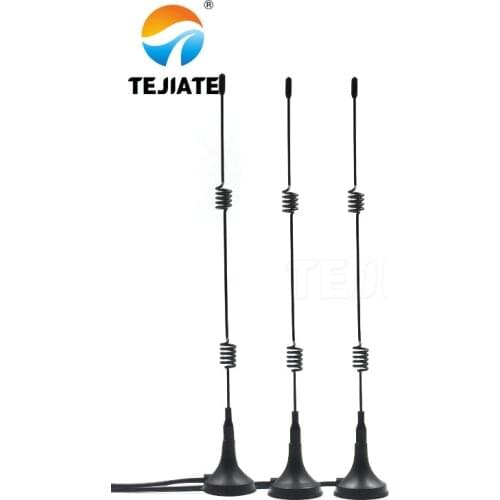 2PCS 2.4G Wifi Suction Cup Band Antenna SMA Inner Hole /Inner Pin Wireless Router WLAN Router Booster 22.5CM Height