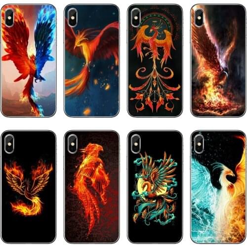 Accessories Phone Case God Bird Fire Phoenix For Xiaomi Mi 11 Note 10 10T 9 9T 8 Pro A2 Lite A3 A1 Poco F1 F2 M3 X3 NFC
