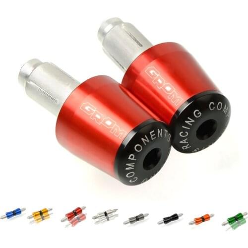 Motorbike Handle Bar End CNC Aluminum Handlebar Grips Caps For Honda GROM grom MSX125 GROM/MSX125 MSX 125 2014 2015 2016 2017