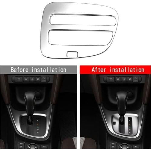 ABS Car Central Gear Shift Knob Panel Frame Cover Trim for Toyota YARIS / YARIS CROSS 2020 2021 RHD