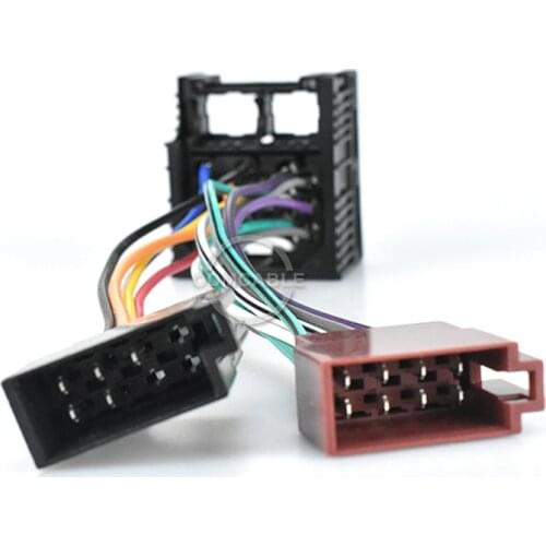 ISO Car Radio Adapter forBMW 1987+ (select models) Wiring Harness Connector Lead Loom Cable Plug 12-103