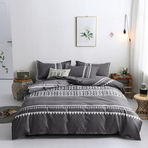 Twin Full Bedsheet Luxury Bedding Sets Duvet Cover Set King Size Bedding Set Queen Black Quilt Cover Pillowcase Bed Sheet Set
