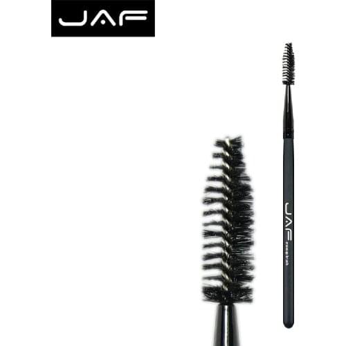 JAF 1 Pcs High Quality Eye Makeup Brush Eyelash Eyebrow Make Up Brush 3 Color Wood Handle Brows Eye Lashes Beauty Tool #01QY