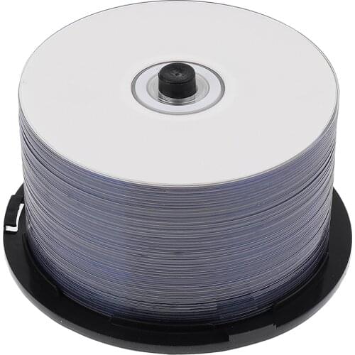 Mini 16X 700MB CD-R Recordable Blank Media 50Pcs Blank Discs CD CD-R 16x Silver Printable