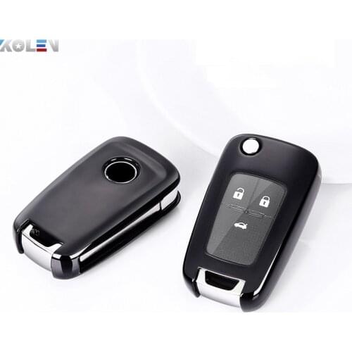 Soft TPU Car Key Case Cover Shell For Chevrolet Buick Cruze Trax Aveo For Opel Astra Corsa Meriva Zafira Antara J Mokka Insignia