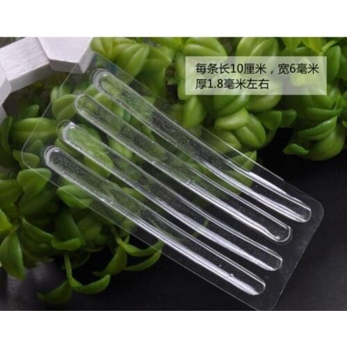 Wholesale Heel care transparent paste stripe as antifriction invisible heel paste antislip silicone sticky cushion for foot care