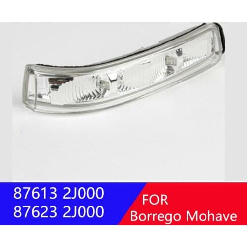 Genuine LH RH Side Mirror Turn Signal Lamp for Kia Borrego Mohave 2009-2012 Side Signal Lamp Repeater 876132J000 876232J000