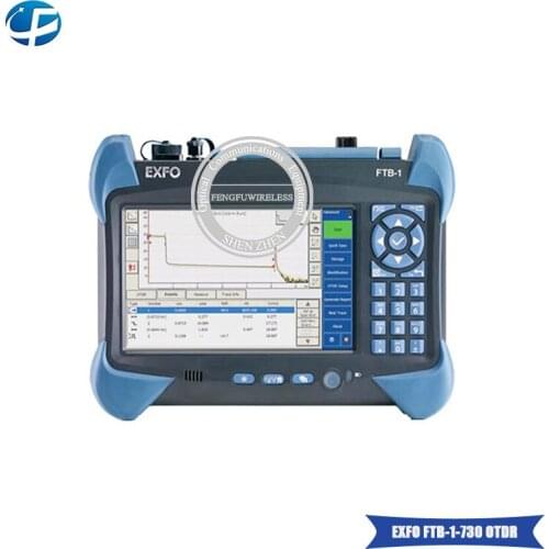Original FTB-1-730 Fiber Optical Tester OTDR Handheld, Integrated VFL, Multi-function Domain Reflectometer