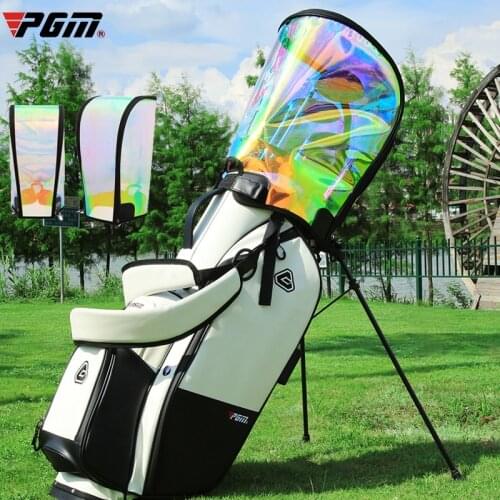 PGM Golf Bag Rain Cover Waterproof Hood Protection Lightweight Club Bags Raincoat Transparent Colorful Protector Supplies