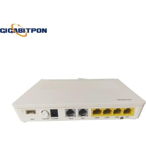 HG8245h Gpon ont onu 4GE+PORT+VOICE+USB+WIFI SIP wired terminal type C + optical fiber with power and box